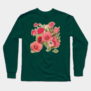 hibiscus Long Sleeve T-Shirt